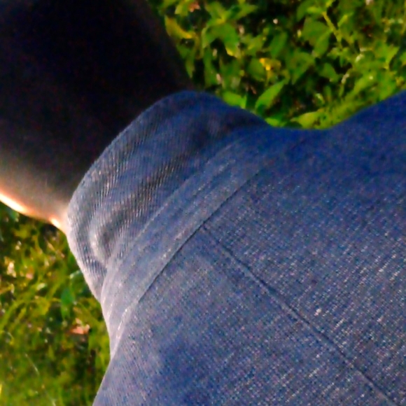 Q by Flynt Blazer Men's "Booth" (2) Button Navy Gray Unrestricted Luxury Blazer - Picture 13 of 16